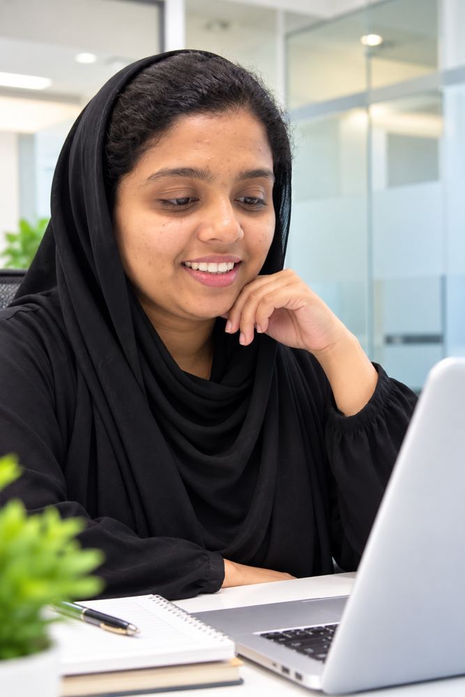 Muhsina, digital marketing freelancer in Abu Dhabi